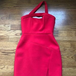 BCBG Red Mini Dress w/ Cutout